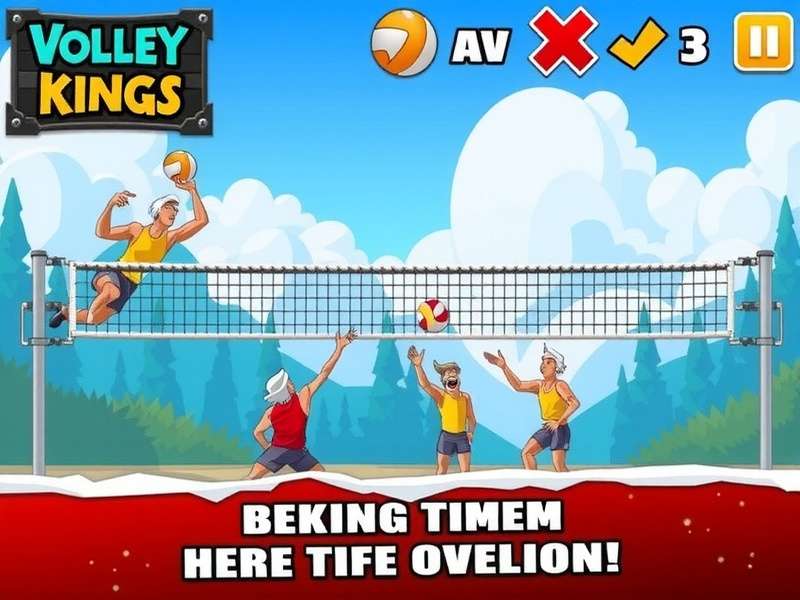 Volley Kings Classic Game Screenshot